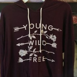 Moonchild Crop Top Hoodie